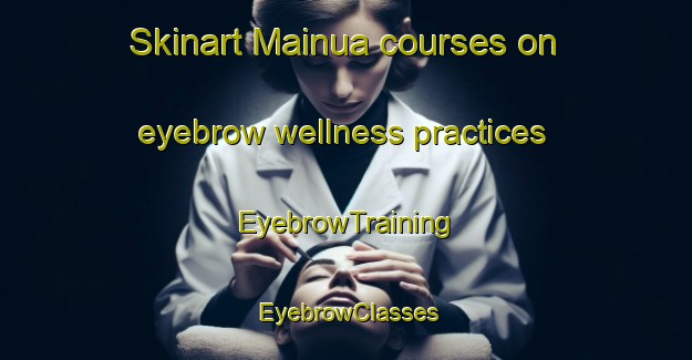 Skinart Mainua courses on eyebrow wellness practices | EyebrowTraining | EyebrowClasses | SkinartTraining-Finland