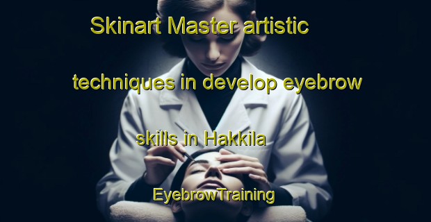 Skinart Master artistic techniques in develop eyebrow skills in Hakkila | EyebrowTraining | EyebrowClasses | SkinartTraining-Finland