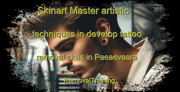 Skinart Master artistic techniques in develop tattoo removal skills in Paeaevaara | RemovalTraining | RemovalClasses | SkinartTraining-Finland