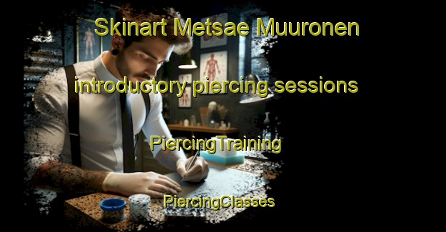 Skinart Metsae Muuronen introductory piercing sessions | PiercingTraining | PiercingClasses | SkinartTraining-Finland