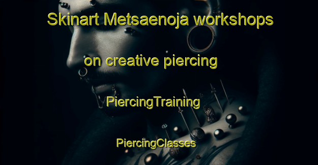 Skinart Metsaenoja workshops on creative piercing | PiercingTraining | PiercingClasses | SkinartTraining-Finland