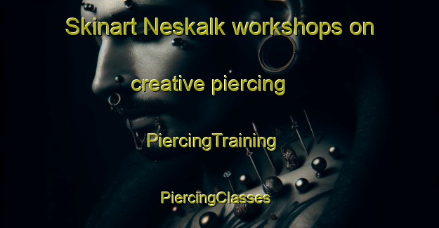 Skinart Neskalk workshops on creative piercing | PiercingTraining | PiercingClasses | SkinartTraining-Finland