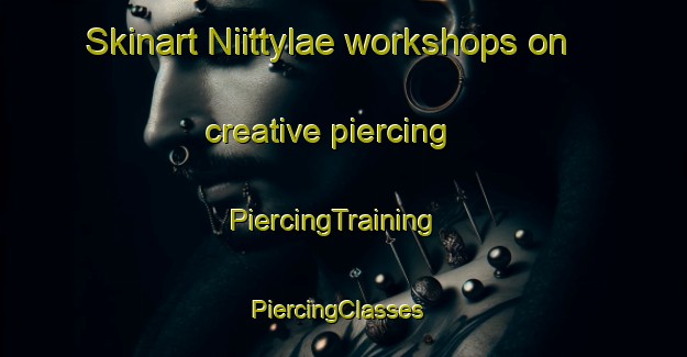 Skinart Niittylae workshops on creative piercing | PiercingTraining | PiercingClasses | SkinartTraining-Finland