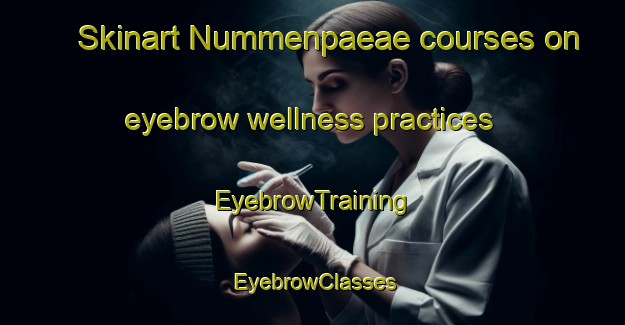 Skinart Nummenpaeae courses on eyebrow wellness practices | EyebrowTraining | EyebrowClasses | SkinartTraining-Finland
