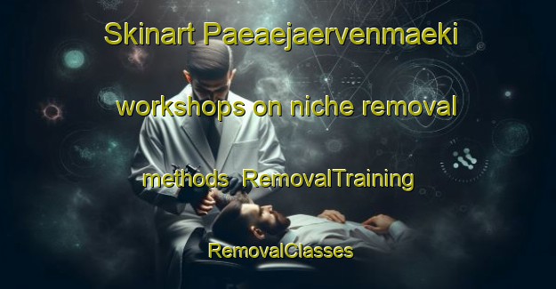 Skinart Paeaejaervenmaeki workshops on niche removal methods | RemovalTraining | RemovalClasses | SkinartTraining-Finland