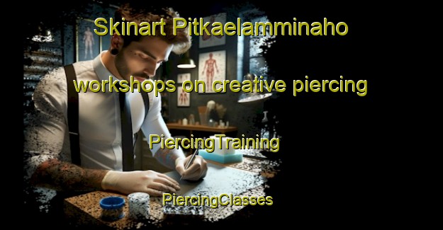 Skinart Pitkaelamminaho workshops on creative piercing | PiercingTraining | PiercingClasses | SkinartTraining-Finland