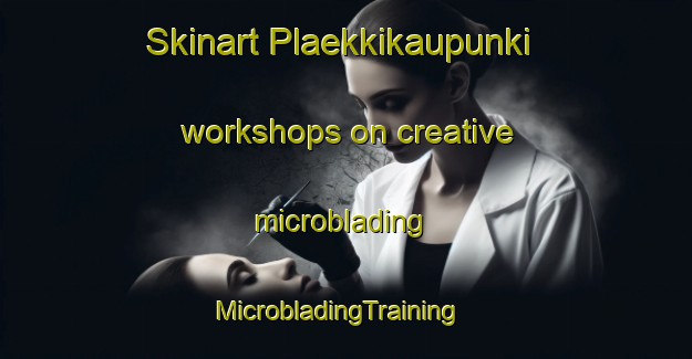 Skinart Plaekkikaupunki workshops on creative microblading | MicrobladingTraining | MicrobladingClasses | SkinartTraining-Finland