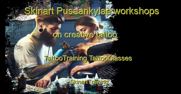 Skinart Pusaankylae workshops on creative tattoo | #TattooTraining #TattooClasses #SkinartTraining-Finland