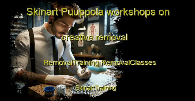 Skinart Puuppola workshops on creative removal | #RemovalTraining #RemovalClasses #SkinartTraining-Finland