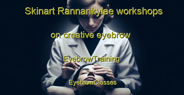 Skinart Rannankylae workshops on creative eyebrow | EyebrowTraining | EyebrowClasses | SkinartTraining-Finland