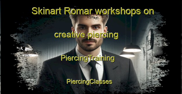 Skinart Romar workshops on creative piercing | PiercingTraining | PiercingClasses | SkinartTraining-Finland