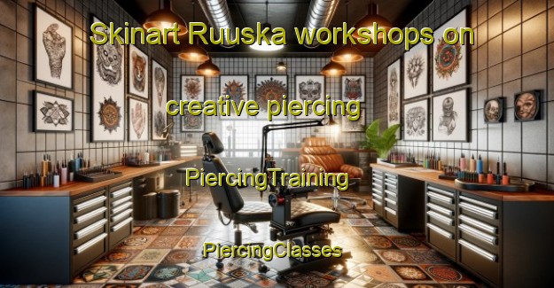 Skinart Ruuska workshops on creative piercing | PiercingTraining | PiercingClasses | SkinartTraining-Finland