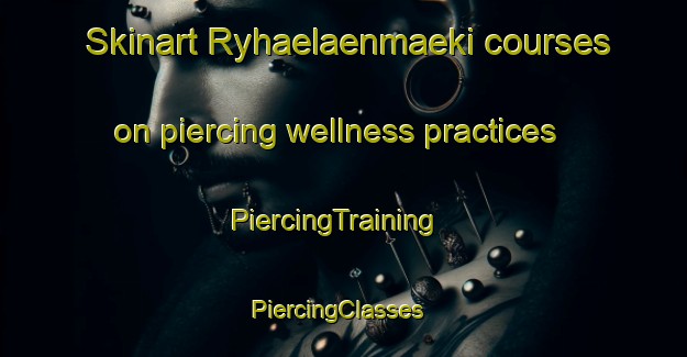 Skinart Ryhaelaenmaeki courses on piercing wellness practices | PiercingTraining | PiercingClasses | SkinartTraining-Finland
