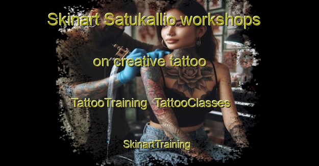 Skinart Satukallio workshops on creative tattoo | TattooTraining | TattooClasses | SkinartTraining-Finland