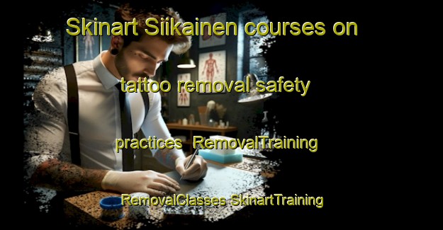 Skinart Siikainen courses on tattoo removal safety practices | #RemovalTraining #RemovalClasses #SkinartTraining-Finland