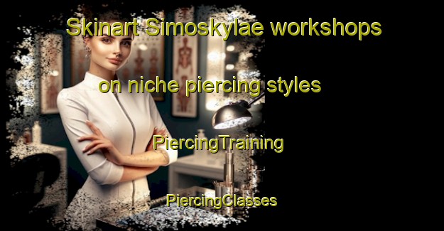 Skinart Simoskylae workshops on niche piercing styles | #PiercingTraining #PiercingClasses #SkinartTraining-Finland