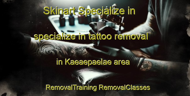 Skinart Specialize in specialize in tattoo removal in Kaeaepaelae area | #RemovalTraining #RemovalClasses #SkinartTraining-Finland