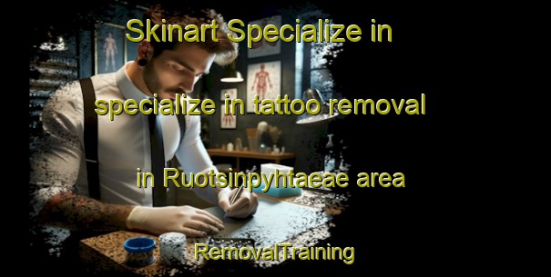 Skinart Specialize in specialize in tattoo removal in Ruotsinpyhtaeae area | RemovalTraining | RemovalClasses | SkinartTraining-Finland