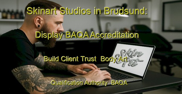 Skinart Studios in Brudsund: Display BAQA Accreditation - Build Client Trust | Body Art Qualification Authority | BAQA-Finland