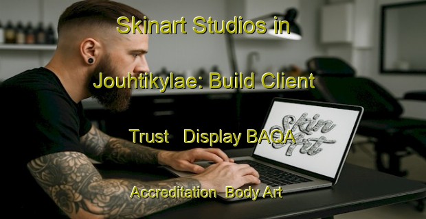 Skinart Studios in Jouhtikylae: Build Client Trust - Display BAQA Accreditation | Body Art Qualification Authority | BAQA-Finland