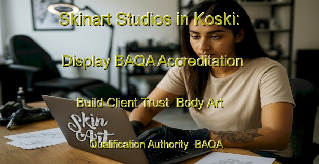 Skinart Studios in Koski: Display BAQA Accreditation - Build Client Trust | Body Art Qualification Authority | BAQA-Finland