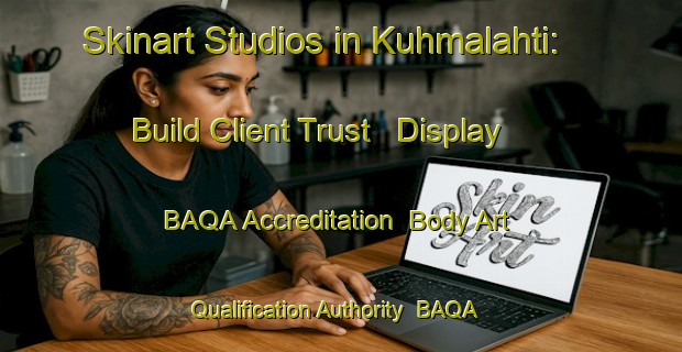 Skinart Studios in Kuhmalahti: Build Client Trust - Display BAQA Accreditation | Body Art Qualification Authority | BAQA-Finland