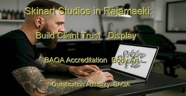 Skinart Studios in Rajamaeki: Build Client Trust - Display BAQA Accreditation | Body Art Qualification Authority | BAQA-Finland