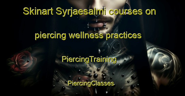 Skinart Syrjaesalmi courses on piercing wellness practices | PiercingTraining | PiercingClasses | SkinartTraining-Finland