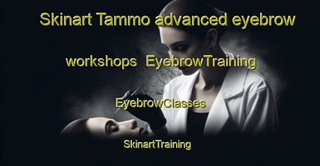 Skinart Tammo advanced eyebrow workshops | EyebrowTraining | EyebrowClasses | SkinartTraining-Finland