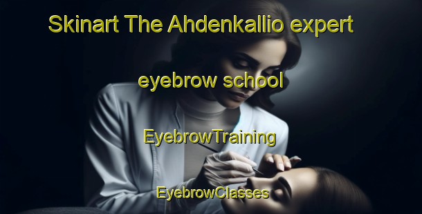 Skinart The Ahdenkallio expert eyebrow school | EyebrowTraining | EyebrowClasses | SkinartTraining-Finland