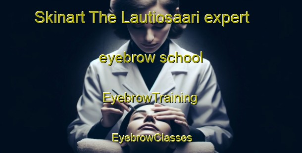 Skinart The Lautiosaari expert eyebrow school | EyebrowTraining | EyebrowClasses | SkinartTraining-Finland