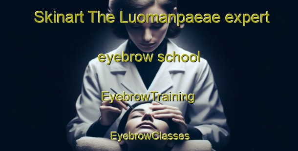 Skinart The Luomanpaeae expert eyebrow school | EyebrowTraining | EyebrowClasses | SkinartTraining-Finland