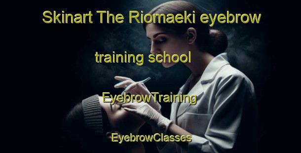 Skinart The Riomaeki eyebrow training school | EyebrowTraining | EyebrowClasses | SkinartTraining-Finland