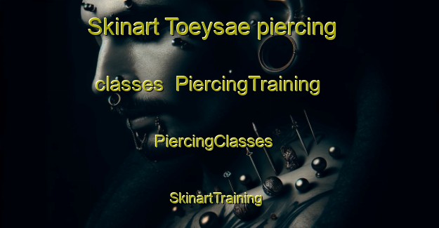 Skinart Toeysae piercing classes | PiercingTraining | PiercingClasses | SkinartTraining-Finland