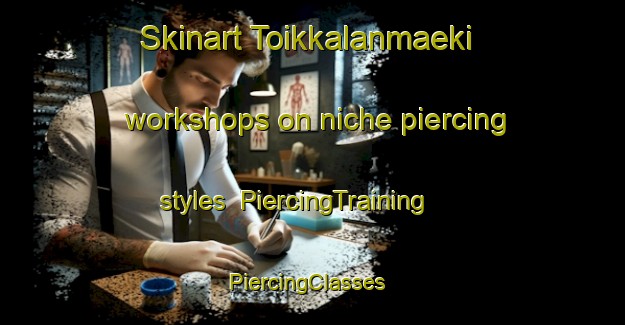 Skinart Toikkalanmaeki workshops on niche piercing styles | PiercingTraining | PiercingClasses | SkinartTraining-Finland