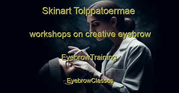 Skinart Tolppatoermae workshops on creative eyebrow | EyebrowTraining | EyebrowClasses | SkinartTraining-Finland