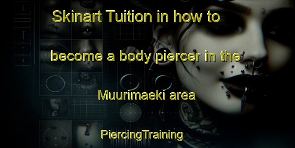 Skinart Tuition in how to become a body piercer in the Muurimaeki area | PiercingTraining | PiercingClasses | SkinartTraining-Finland