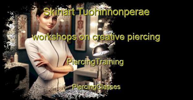 Skinart Tuohinnonperae workshops on creative piercing | #PiercingTraining #PiercingClasses #SkinartTraining-Finland