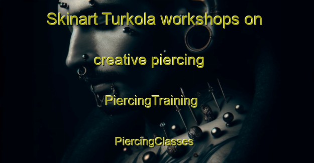 Skinart Turkola workshops on creative piercing | PiercingTraining | PiercingClasses | SkinartTraining-Finland