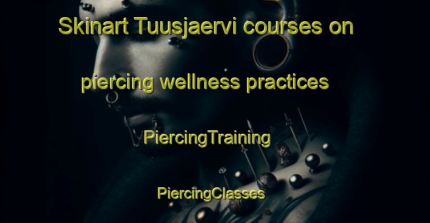 Skinart Tuusjaervi courses on piercing wellness practices | PiercingTraining | PiercingClasses | SkinartTraining-Finland