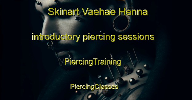 Skinart Vaehae Henna introductory piercing sessions | PiercingTraining | PiercingClasses | SkinartTraining-Finland