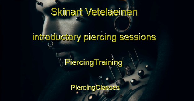 Skinart Vetelaeinen introductory piercing sessions | PiercingTraining | PiercingClasses | SkinartTraining-Finland