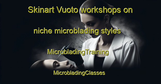 Skinart Vuoto workshops on niche microblading styles | MicrobladingTraining | MicrobladingClasses | SkinartTraining-Finland