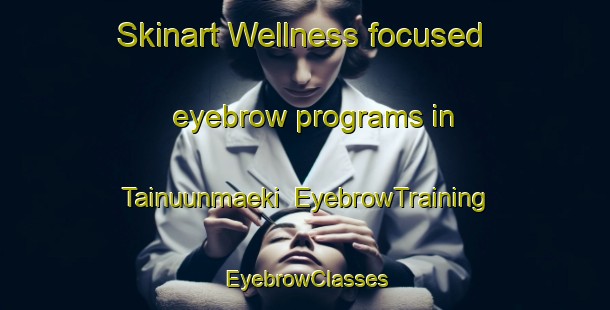 Skinart Wellness-focused eyebrow programs in Tainuunmaeki | EyebrowTraining | EyebrowClasses | SkinartTraining-Finland