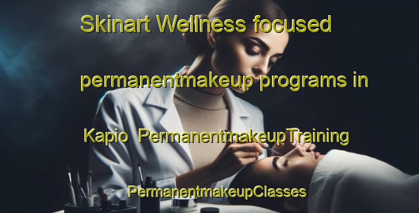 Skinart Wellness-focused permanentmakeup programs in Kapio | PermanentmakeupTraining | PermanentmakeupClasses | SkinartTraining-Finland