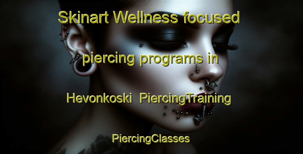 Skinart Wellness-focused piercing programs in Hevonkoski | #PiercingTraining #PiercingClasses #SkinartTraining-Finland