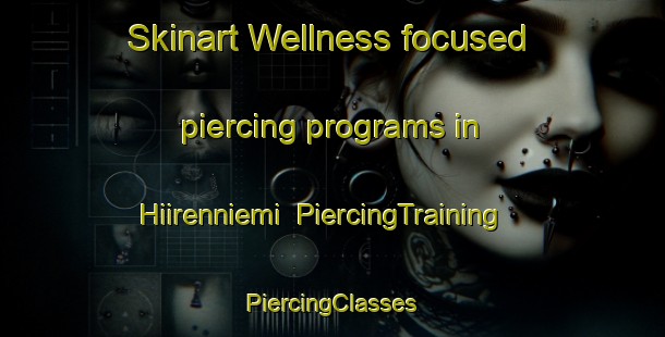 Skinart Wellness-focused piercing programs in Hiirenniemi | #PiercingTraining #PiercingClasses #SkinartTraining-Finland