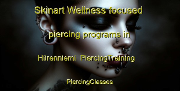 Skinart Wellness-focused piercing programs in Hiirenniemi | #PiercingTraining #PiercingClasses #SkinartTraining-Finland