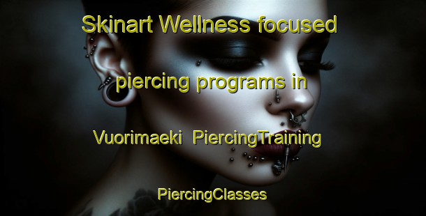 Skinart Wellness-focused piercing programs in Vuorimaeki | #PiercingTraining #PiercingClasses #SkinartTraining-Finland