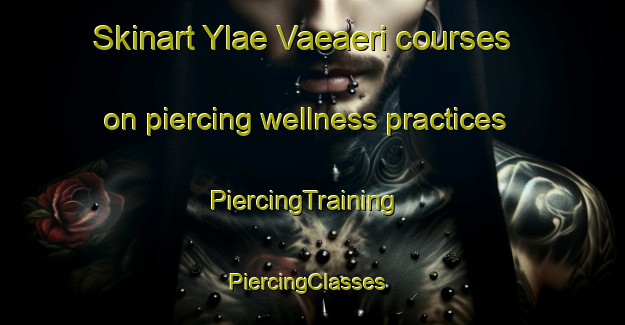 Skinart Ylae Vaeaeri courses on piercing wellness practices | PiercingTraining | PiercingClasses | SkinartTraining-Finland